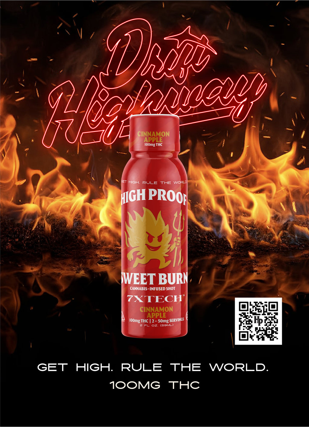Sweet Burn THC - Cannabis Infused Spirit