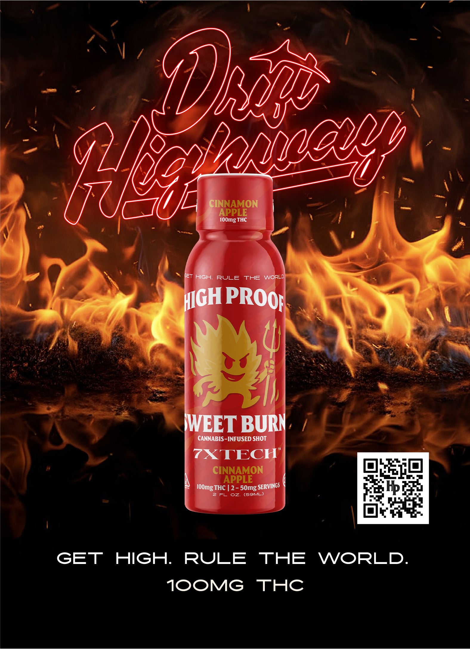 Sweet Burn THC - Cannabis Infused Spirit